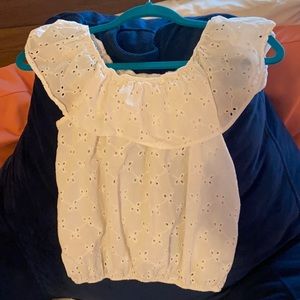 Red Lolly Off The Shoulder Shirt